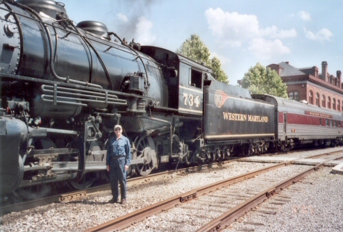 Locomotive 734
