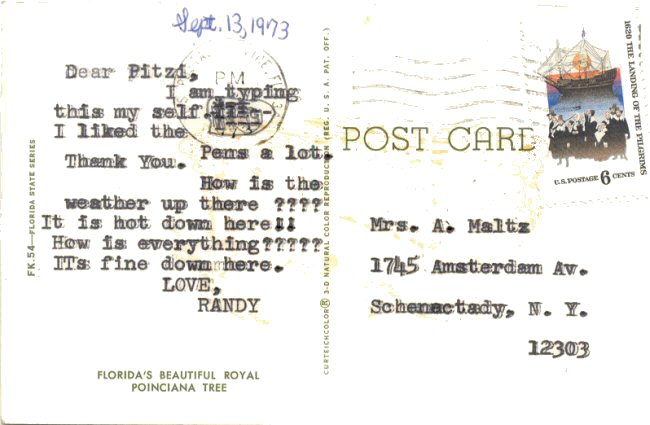 Russell and Randy's Postal Cards