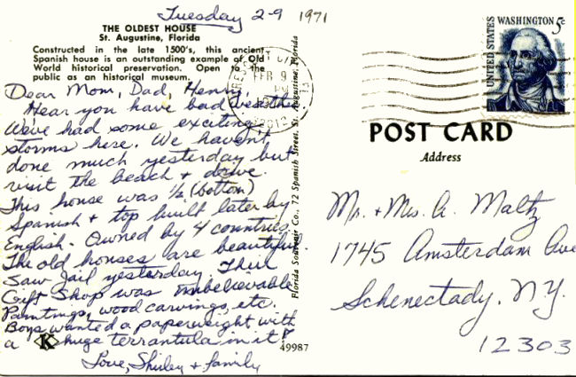 Shirley's Postal Cards