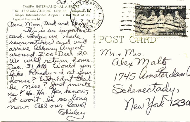 Shirley's Postal Cards