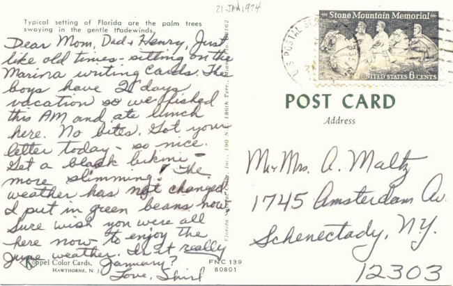 Shirley's Postal Cards