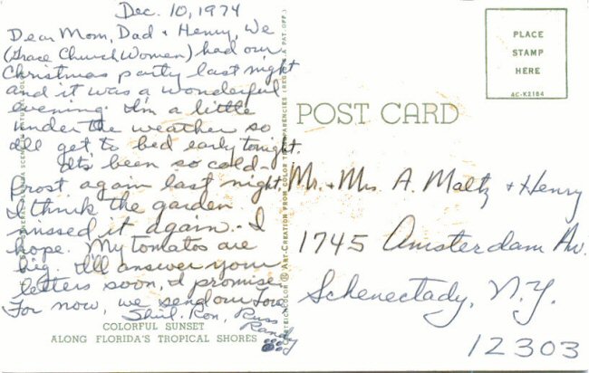 Russell and Randy's Postal Cards