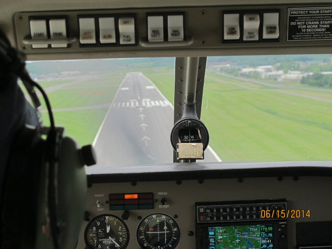 Flight to Burlington